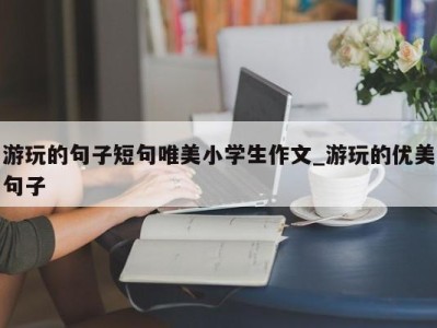 武汉游玩的句子短句唯美小学生作文_游玩的优美句子 