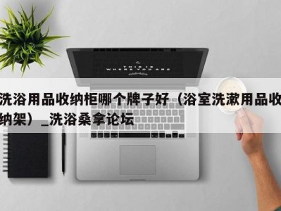 武汉洗浴用品收纳柜哪个牌子好（浴室洗漱用品收纳架）_洗浴桑拿论坛