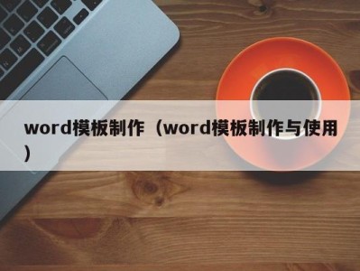 武汉word模板制作（word模板制作与使用）